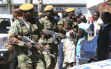 Soldiers in the Zimbabwean army, 2002 - AP